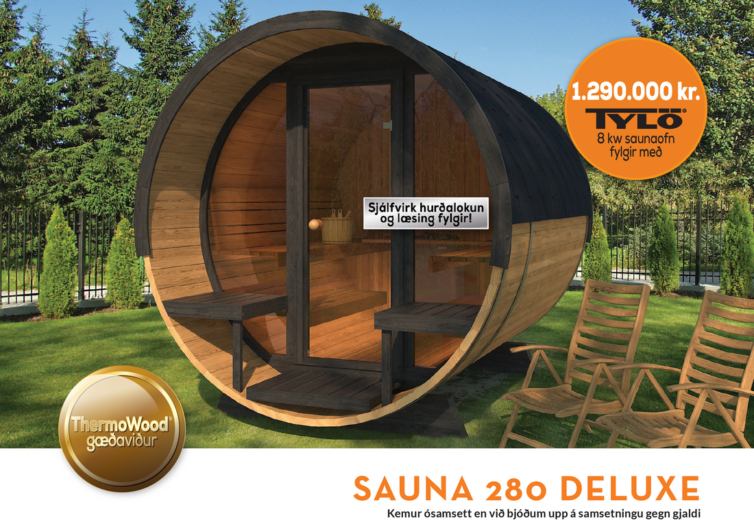 Sauna 280 deluxe