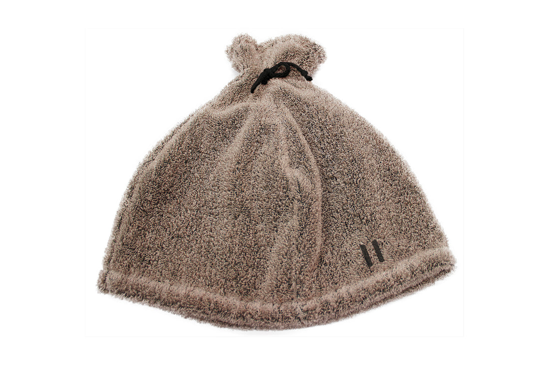 Sauna húfa terry brown