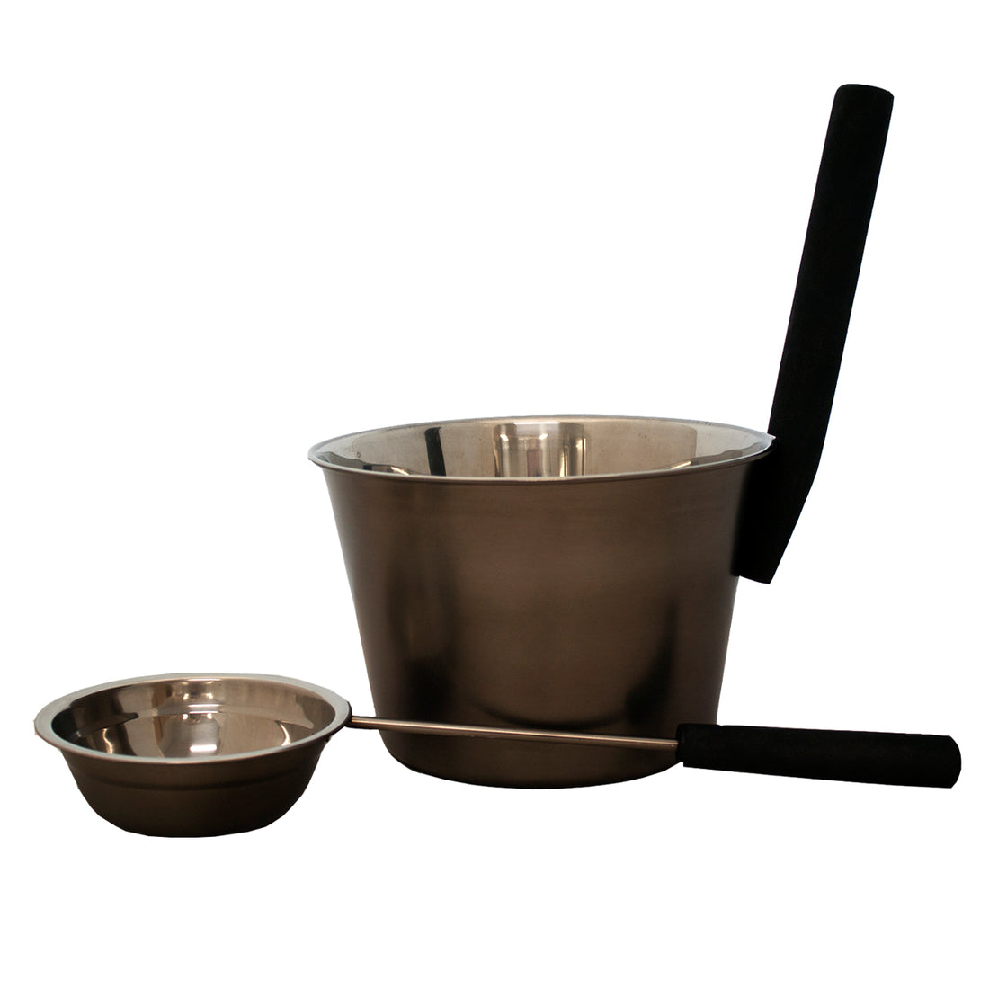 SAUNA FATA &amp; AUSA STÁL SMOKE GREY