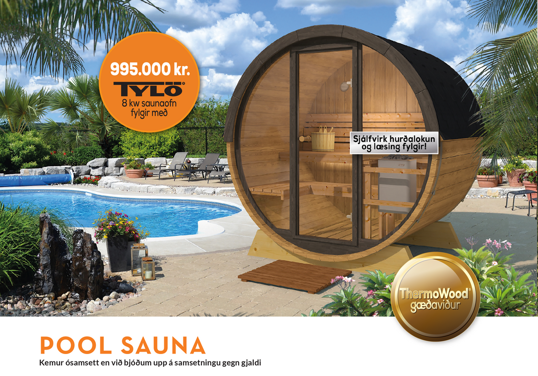 Pool sauna