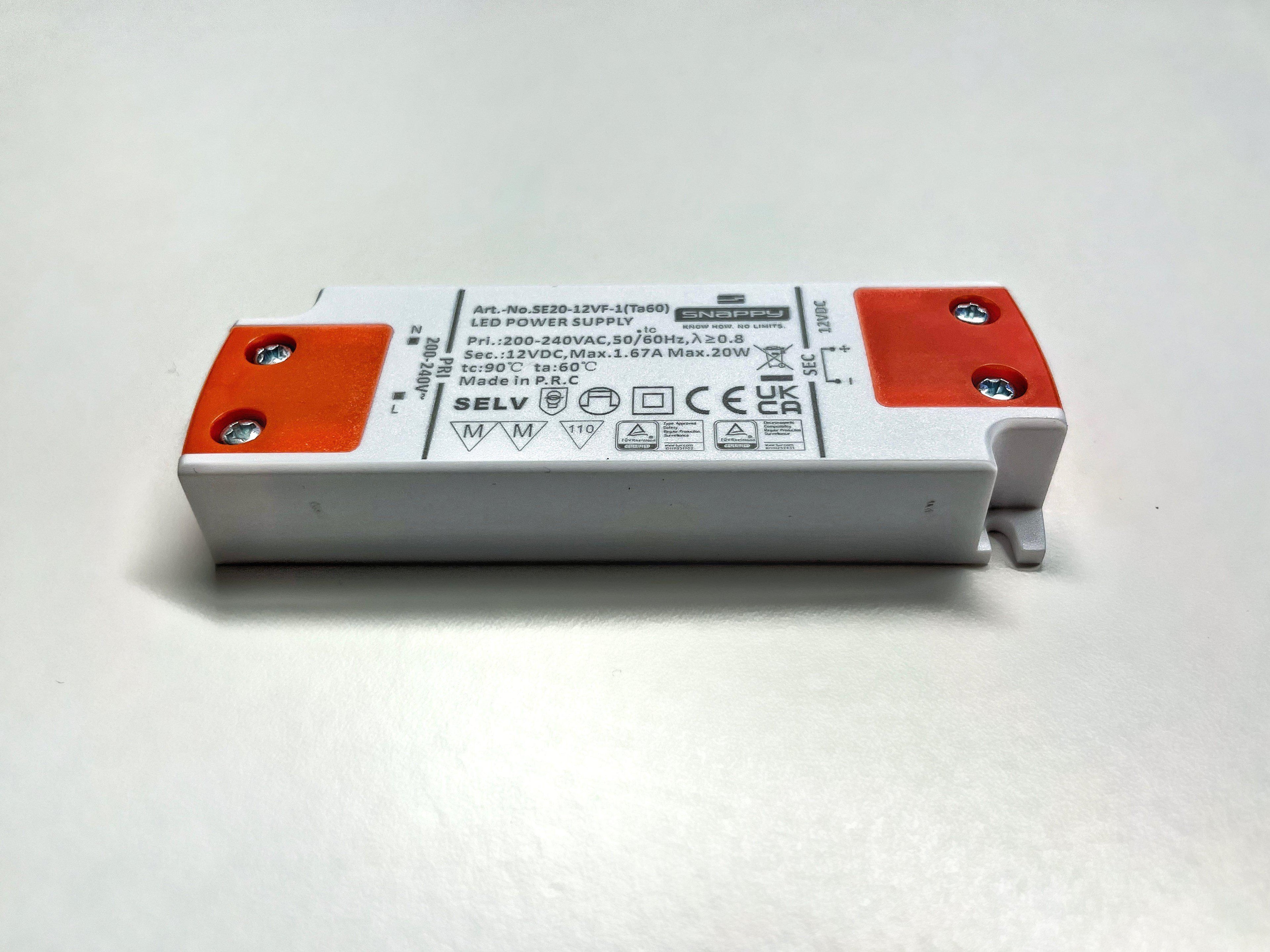 Tranformer led-list 230/12v dc 20w